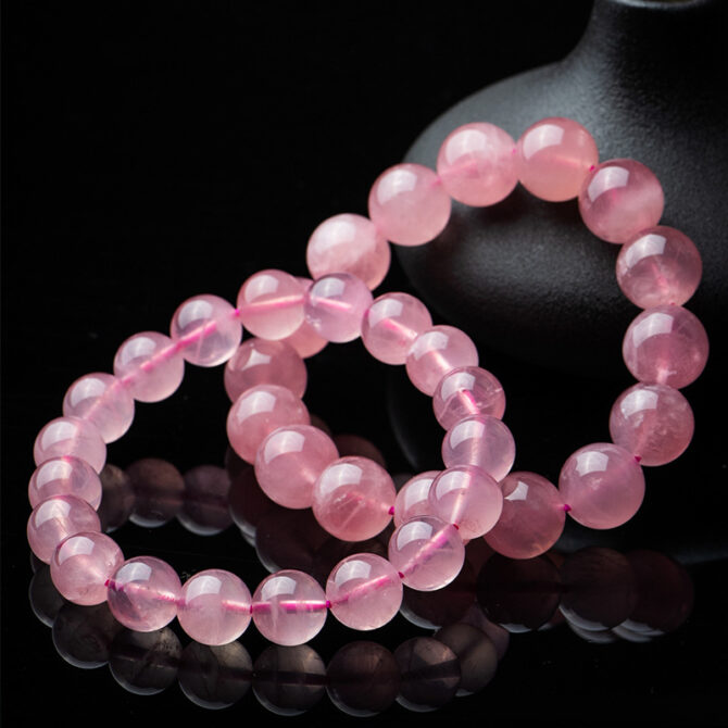 Madagascar Rose Quartz Bracelet - Image 3